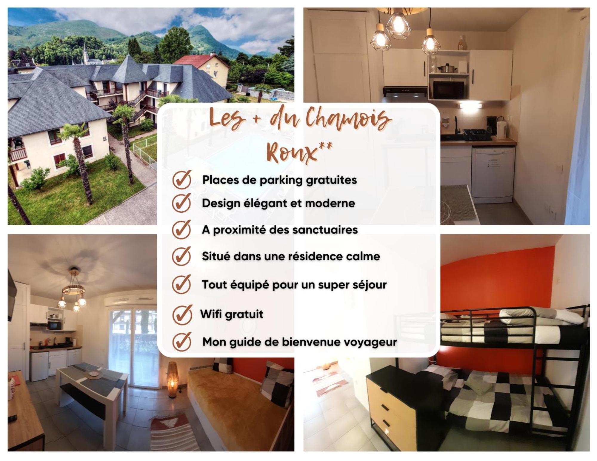 Appartement Du Chamois Roux, Dans Residence De Tourisme 3 Etoiles 루르드 외부 사진